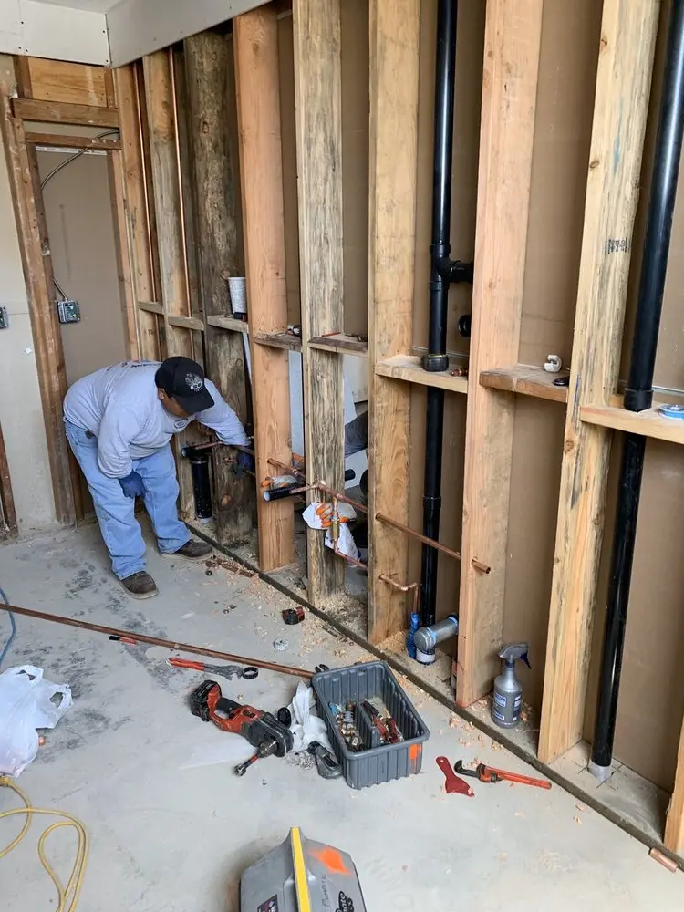 Commercial rough-in plumbing for Water Heater Replacement in Horn Lake